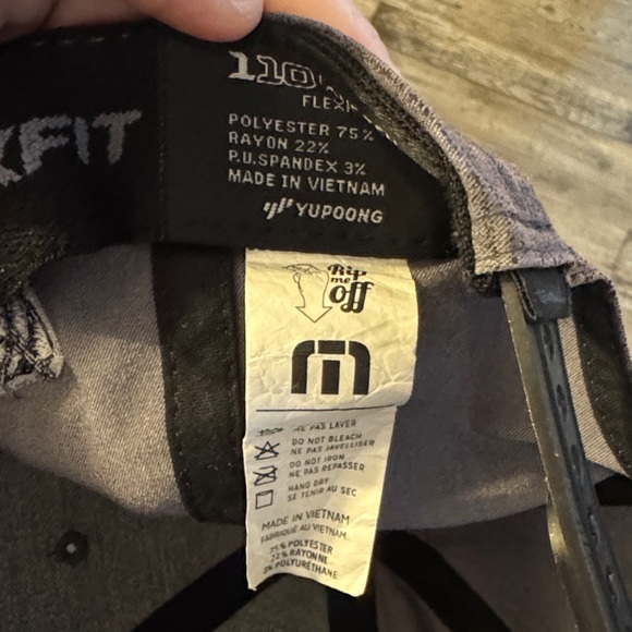 Travis Mathew Anaheim Ducks Brown Hat with Black Logo - Picture 4 of 5